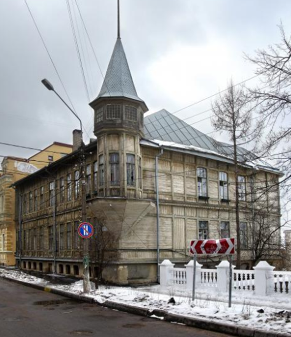    Дом Волкова в Ломоносове Автор фото: citywalls.ru