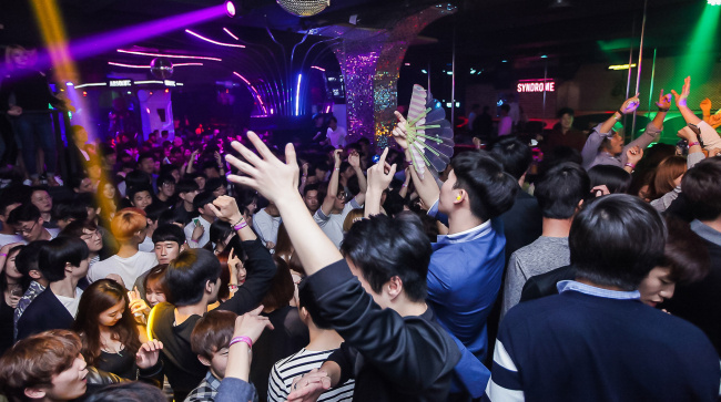 Ночной клуб в Южной Корее. Источник: koreaherald.com