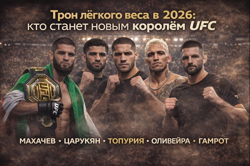 Будет взойдет на трон в 2026 году в легком весе UFC