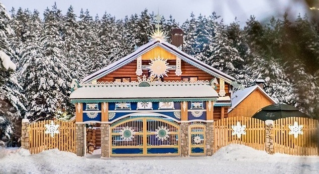 Резиденция Деда Мороза ( фото из интернета) 