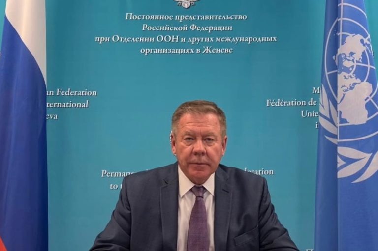    Фото: Постоянное представительство Российской Федерации при Отделении ООН и других международных организациях в Женеве Илья Куликов