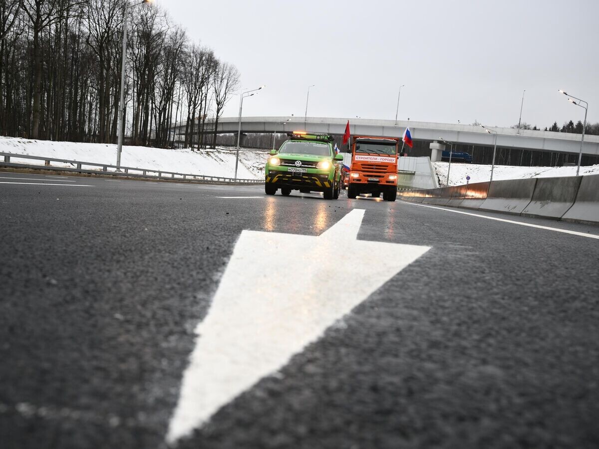    Открытие участка дороги-связки между Московским скоростным диаметром и Варшавским шоссе | © РИА Новости / Владимир Астапкович