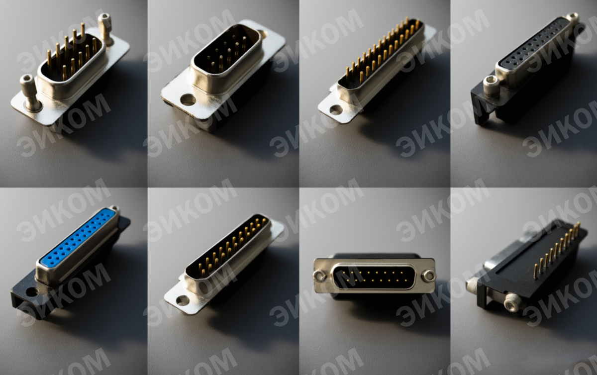    Типы разъёмов D-Sub: отличия, количество контактов и где какой используется