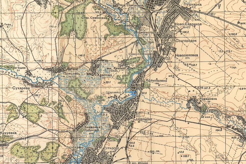 19 января 1943 года - освобождение крупного ж/д узла Валуйки-Уразов. Переправа через Маныч