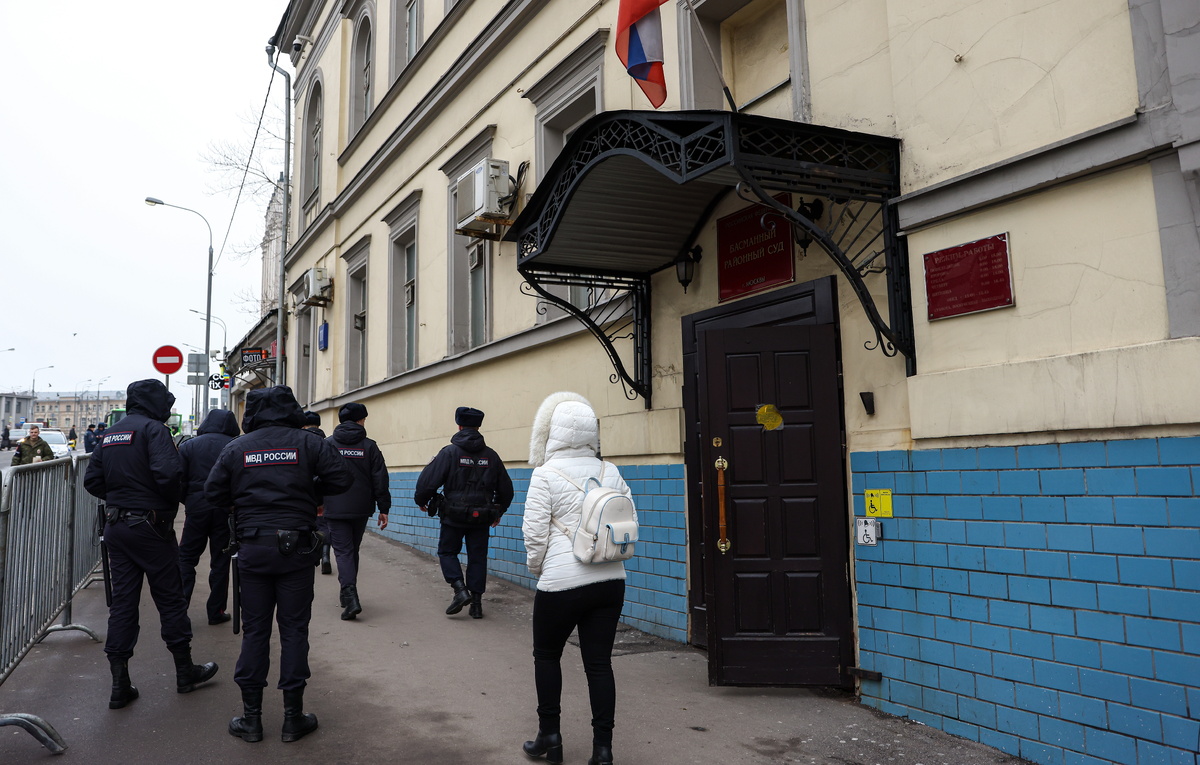    Здание Басманного суда  Артем Геодакян/ТАСС