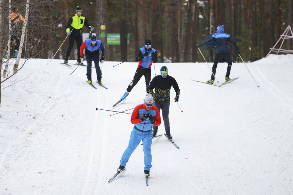    Покататься на лыжах можно на Трассе здоровья Олег УКЛАДОВ