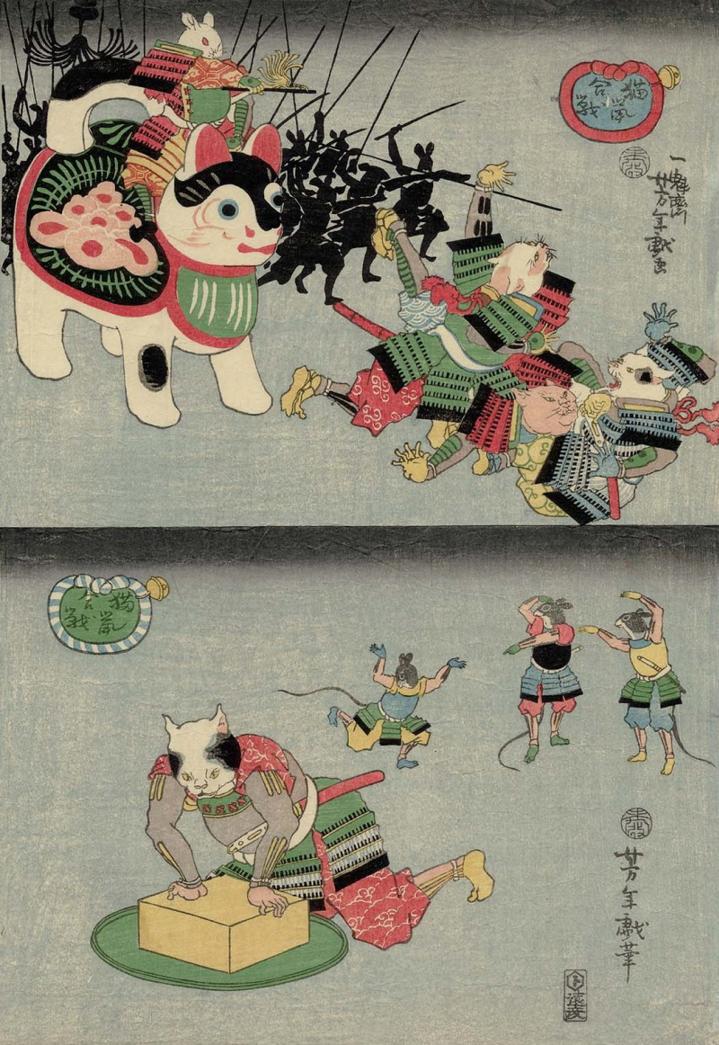 Идут столетия, а кошки не меняются