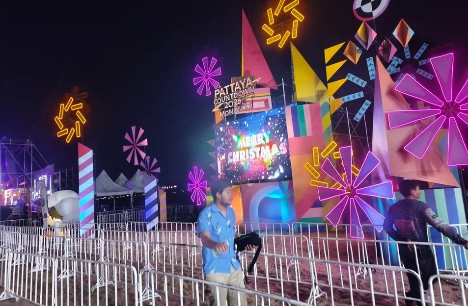 Фото автора. Фестиваль "Pattaya Countdown 2026 Monomax"