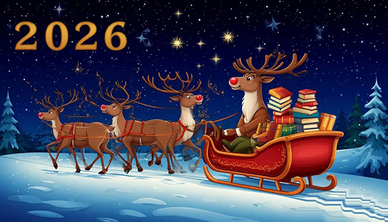 Книга в подарок: примите участие в новогоднем розыгрыше