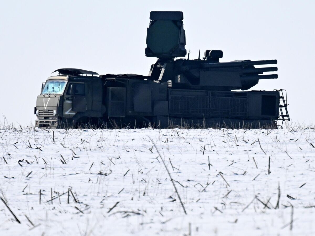    ЗРК "Панцирь" на боевом дежурстве в зоне проведения специальной военной операции в ДНР | © РИА Новости / Евгений Биятов