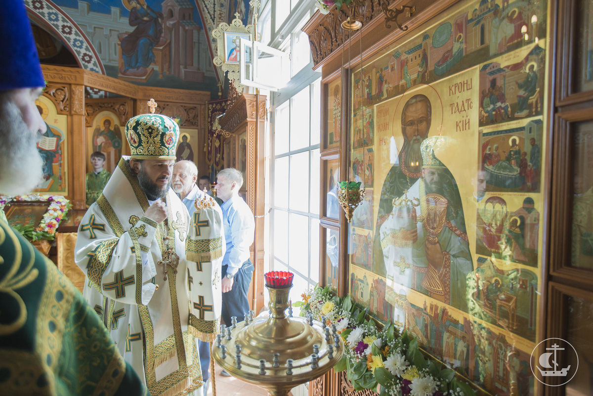На Поместном Соборе Русской Православной Церкви 1990 года святой праведный Иоанн Кронштадтский был канонизирован.  Фото: Фото: flickr.com / Saint-Petersburg Theological Academy / Creative Commons Attribution-Noderivs 2.0 Generic (CC BY-ND 2.0)