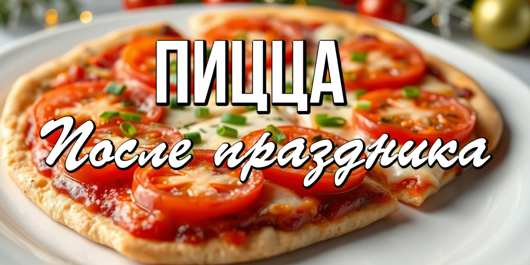 📌 Пицца „После праздника“: что осталось - то и в дело