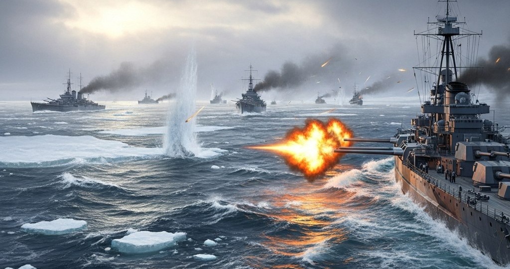 Бой в Баренцевом море 31 декабря 1942 года / Новогоднее морское сражение