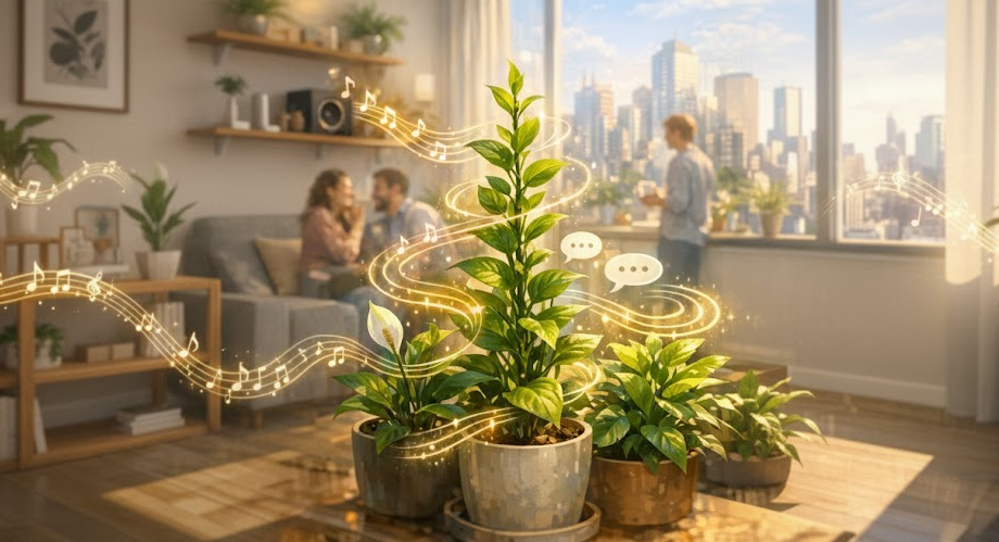 Почему в шумных квартирах цветы растут быстрее? Сейчас расскажу...