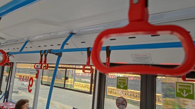     Общественный транспорт Барнаула. Троллейбус. Софья Комарова / altapress.ru