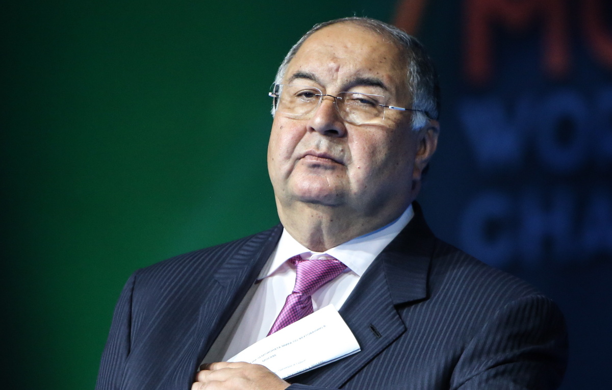    Основатель USM Holdings Алишер Усманов  Сергей Савостьянов/ТАСС