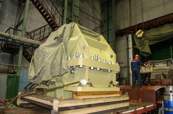   Главный упорный подшипник для ледокола «Ленинград»