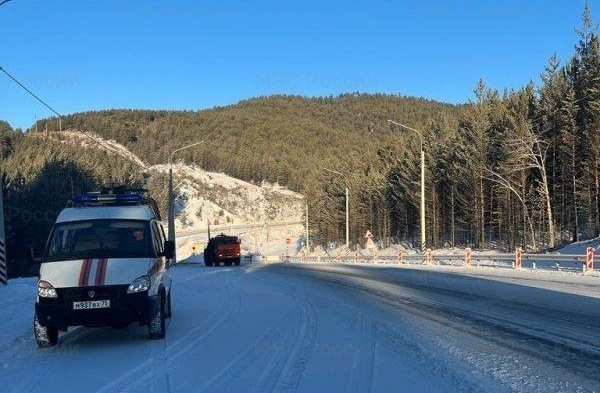 Спасатели спешат в посёлок Атамановка / фото: МЧС России по Забайкальскому краю