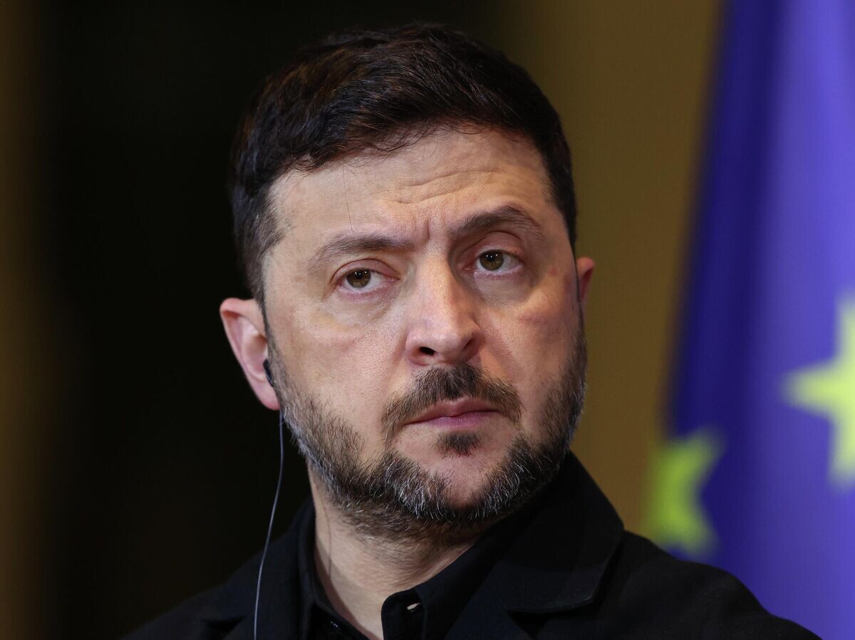    Владимир Зеленский во время пресс-конференции в Берлине | © AP Photo / Maryam Majd