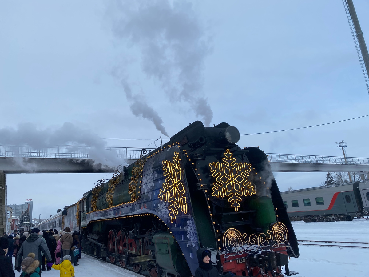 На Ивановском жд вокзале
