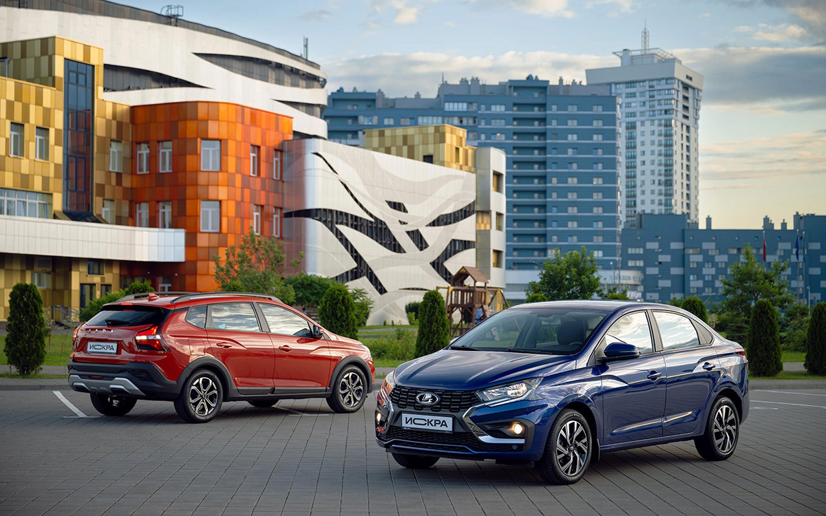 АвтоВАЗ📷Lada Iskra SW Cross и Lada Iskra