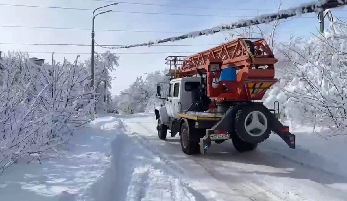    Скриншот видео t.me/mokavkaz
