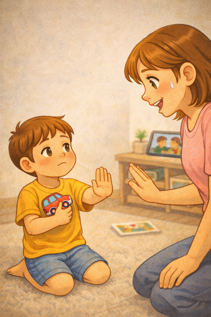 Когда ребёнок готов заранее.