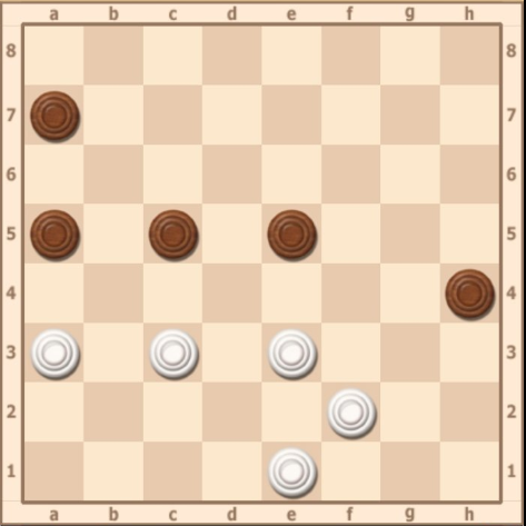 Ход белых, ничья