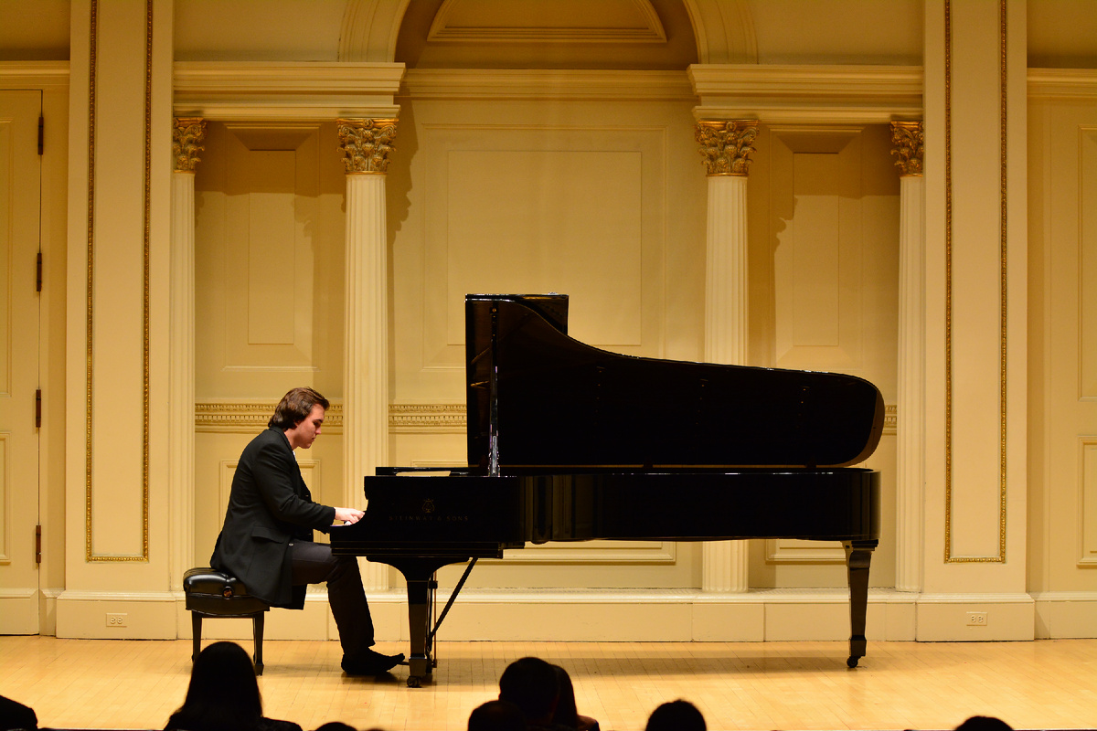 Я на сцене Weill-Recital Hall