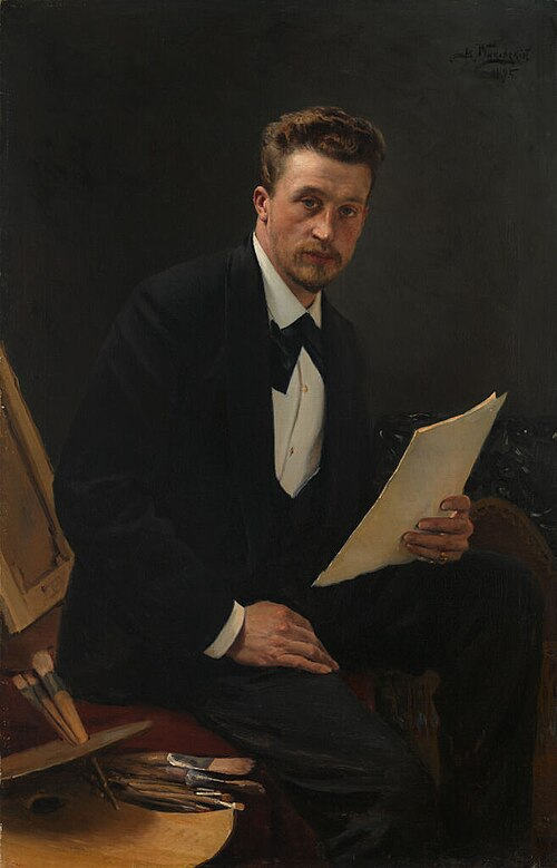 Владимир Маковский. Портрет А. В. Макоского