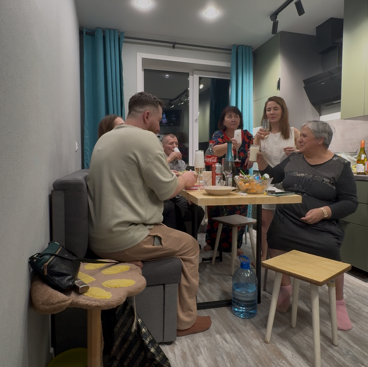 За новогодним столом