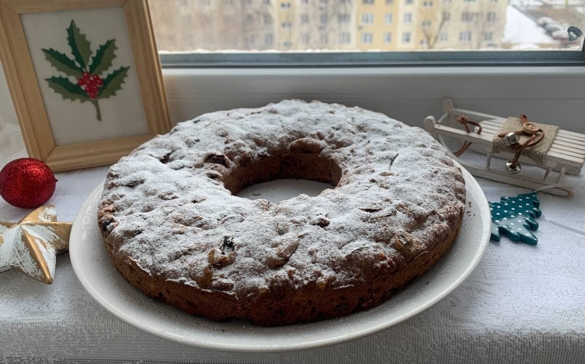    Заварной кекс к Рождеству