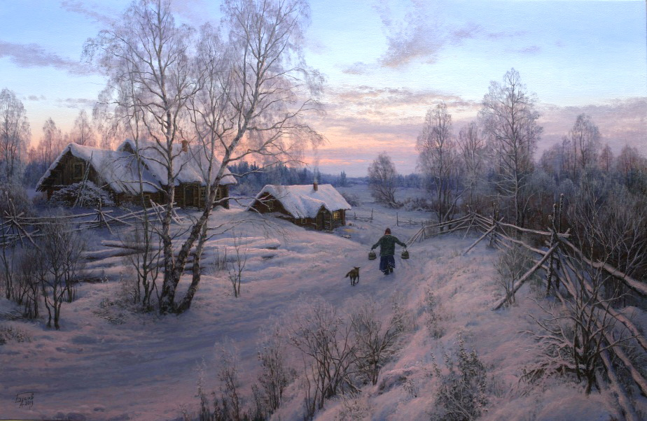 Январский вечер