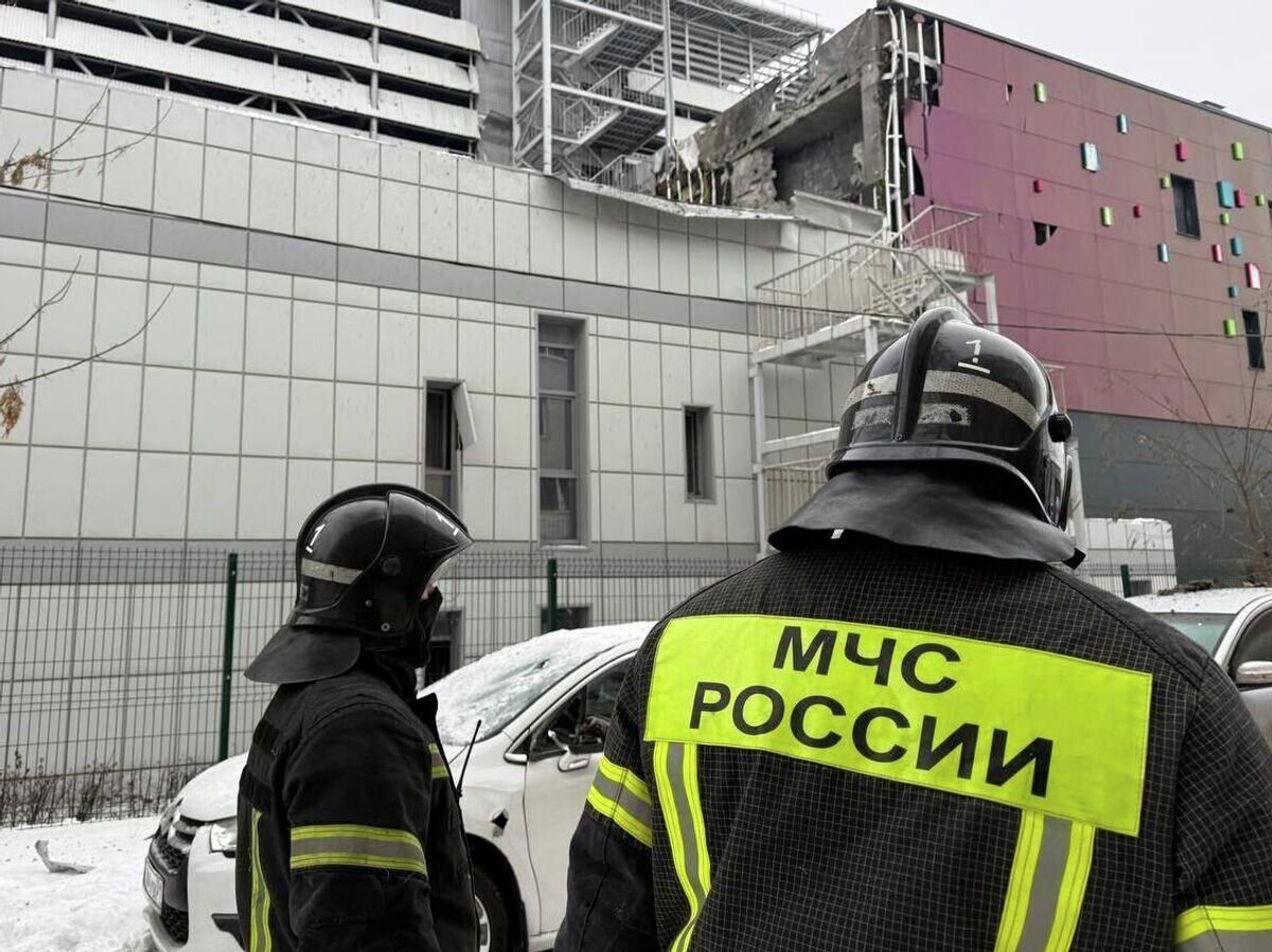    Последствия атаки ВСУ по центру Белгорода | © Фото : Настоящий Гладков/Telegram