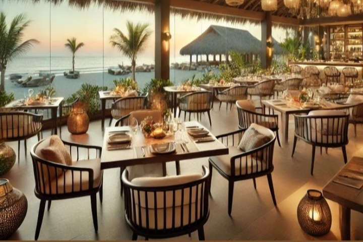 Скриншот с пинтерест. Ресторан