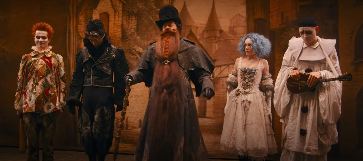 Актёрская группа фильма «Буратино». Кадр из открытого трейлера