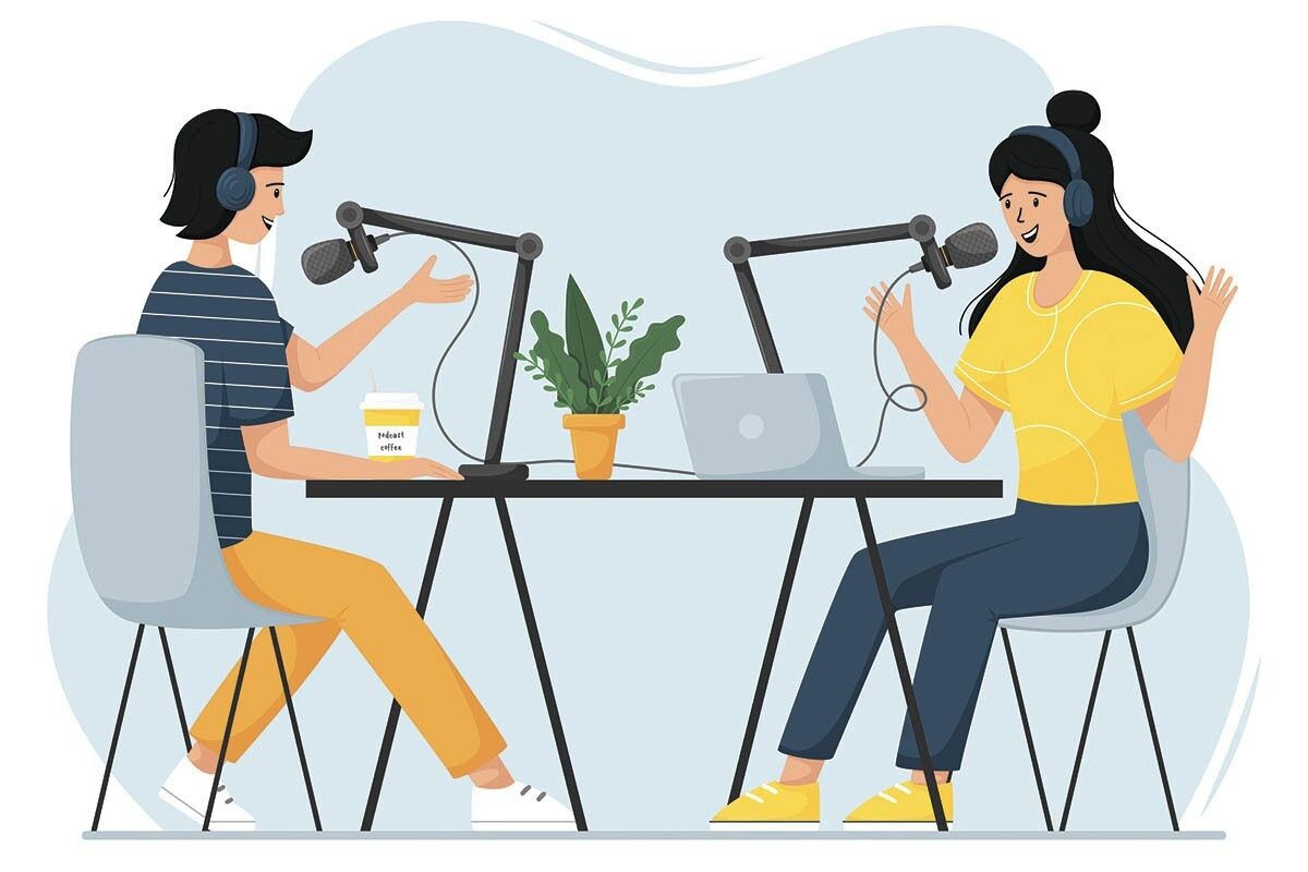 Подкасты — простой и современный способ изучать то, что интересно. Источник: Valeriia Soloveva / Shutterstock / FOTODOM Art📷
