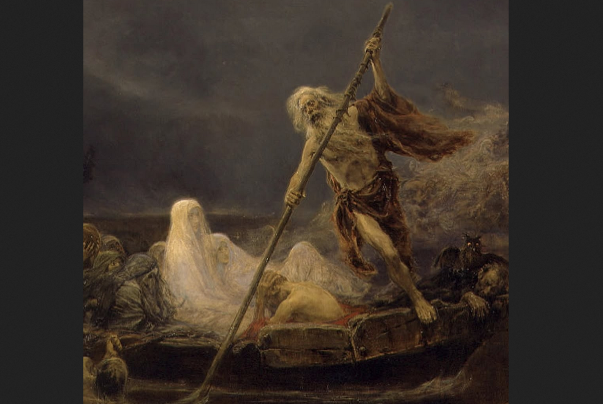 Хосе Бенлиуре. "Лодка Харона"