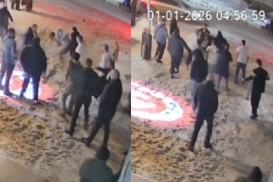    В Новосибирске мужчину избили у бара в новогоднюю ночь. Фото: Предоставлено читателем КП-Новосибирск