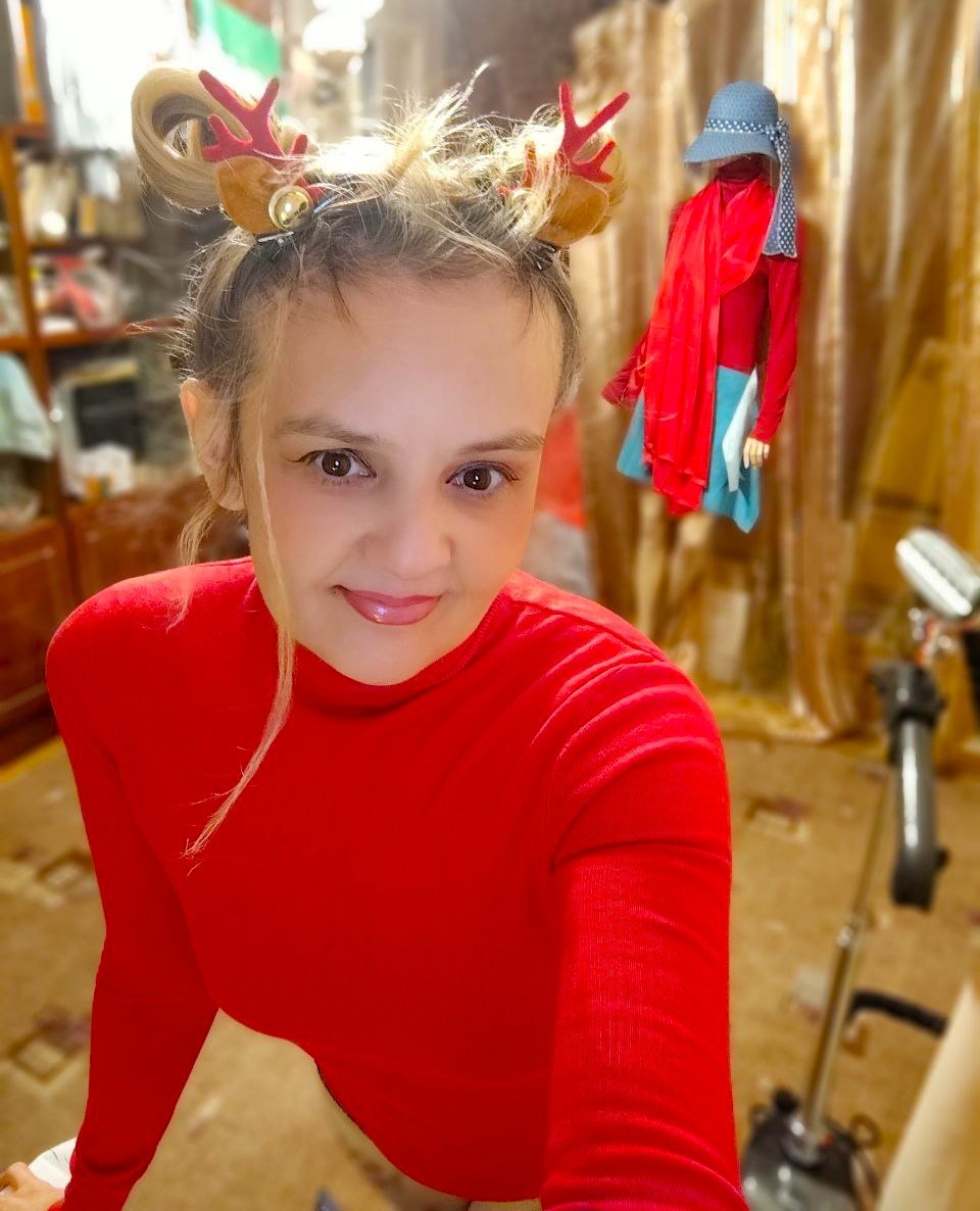 вот такой вот новогодний олешек)