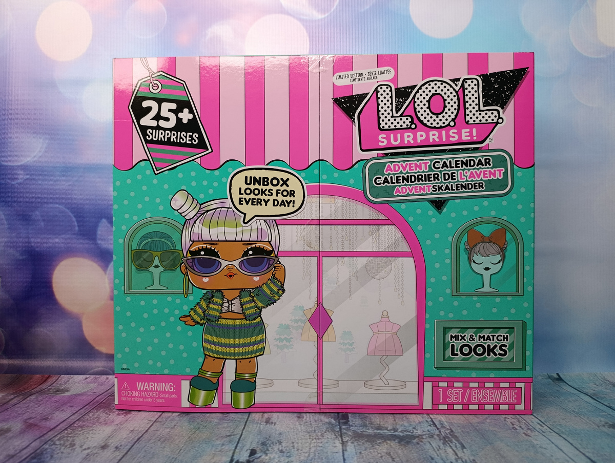 Лицевая сторона Адвент календаря