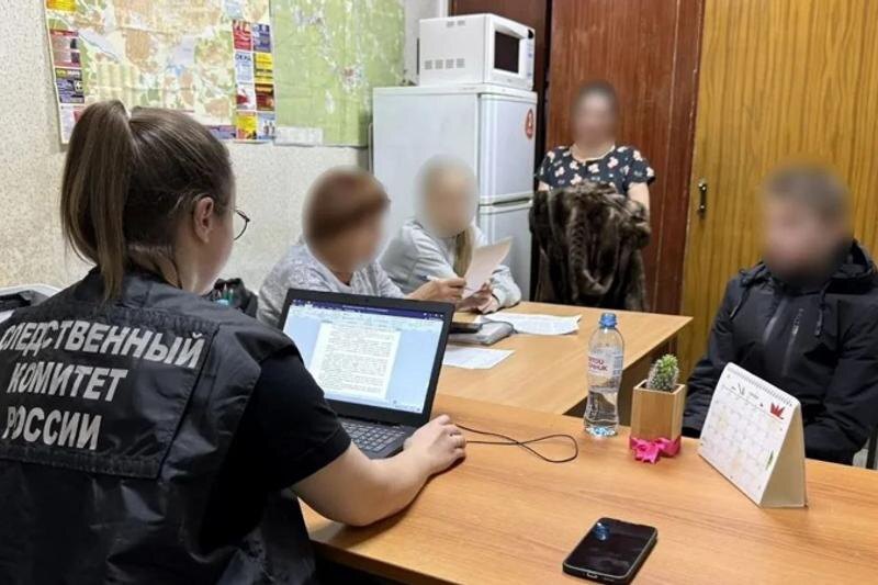    @ СУ СКР по Свердловской области / Опрос задержанного подростка