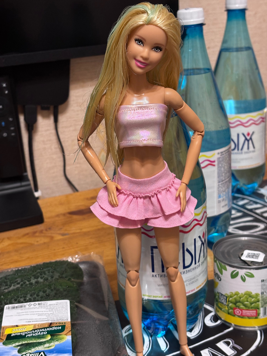 Вот прямо среди ингредиентов для оливье и минералки 🤣