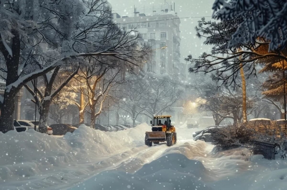    С улиц Тюмени за сутки вывезли более 35 тысяч кубометров снега