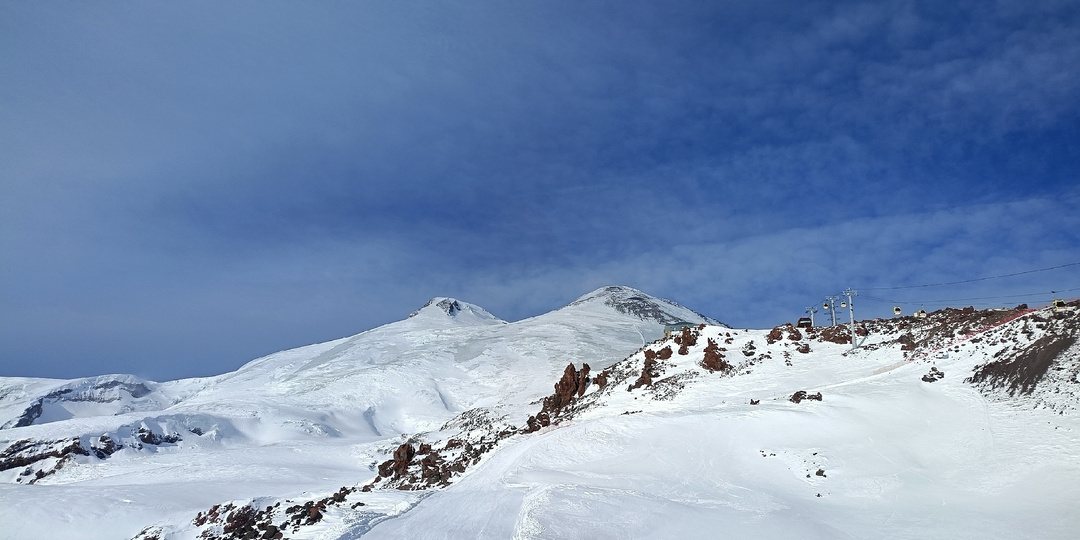 Эльбрус. Горнолыжный курорт. Северный Кавказ