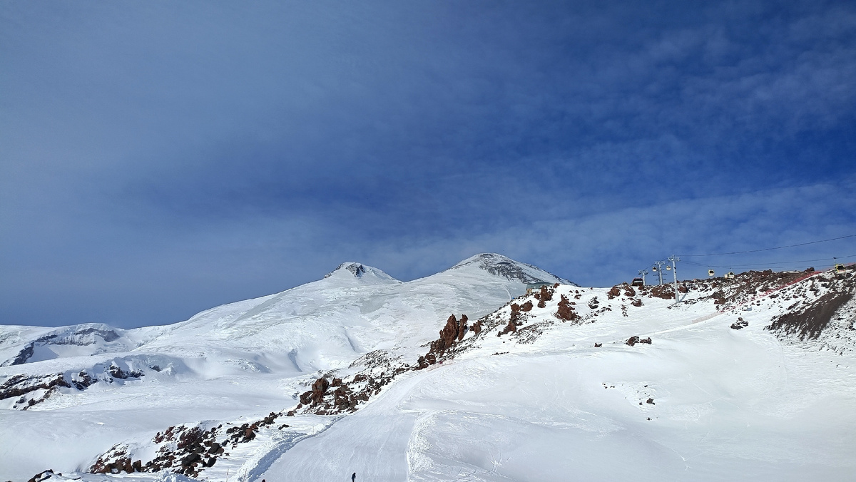 вид на Эльбрус