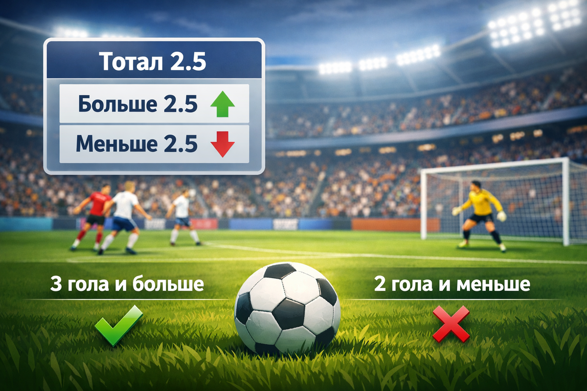 В каких случаях выигрывает ставка на тотал