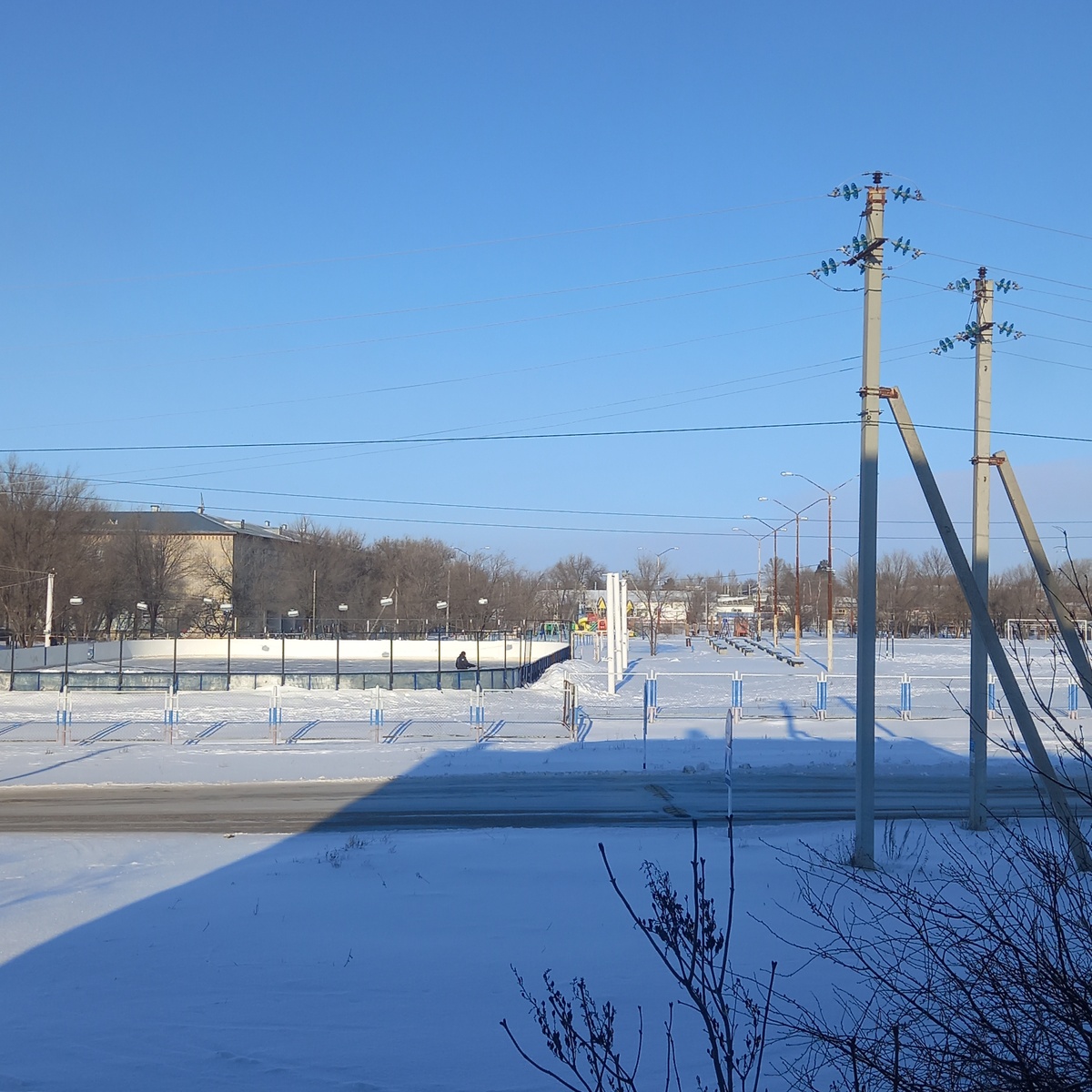 Фото из окна.