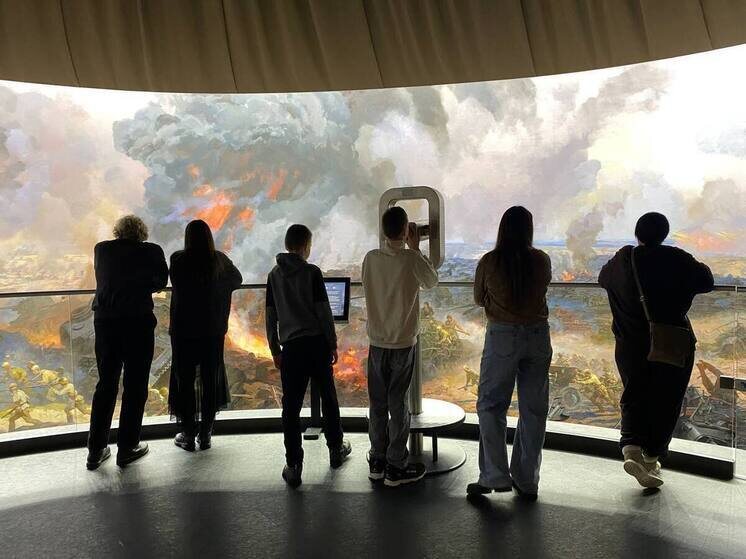     В музее-диораме Белгорода прошла первая экскурсия в новом году, фото: t.me/belkultura31