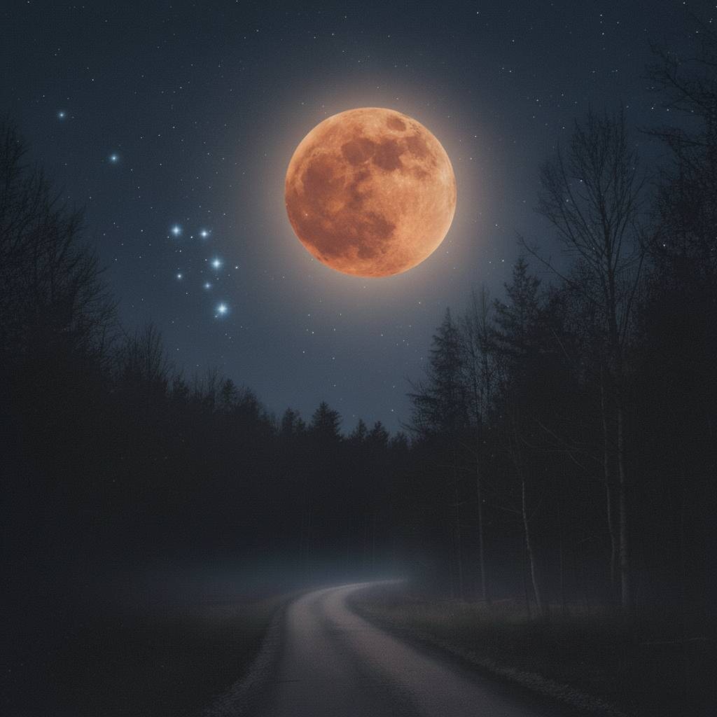 #полнолуние #суперлуние #луна #путь #небо 